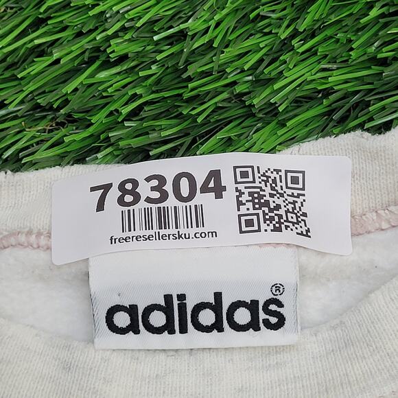 Vintage ADIDAS Trefoil Sweatshirt Womens XL 26x26 Baggy USA - Picture 8 of 16